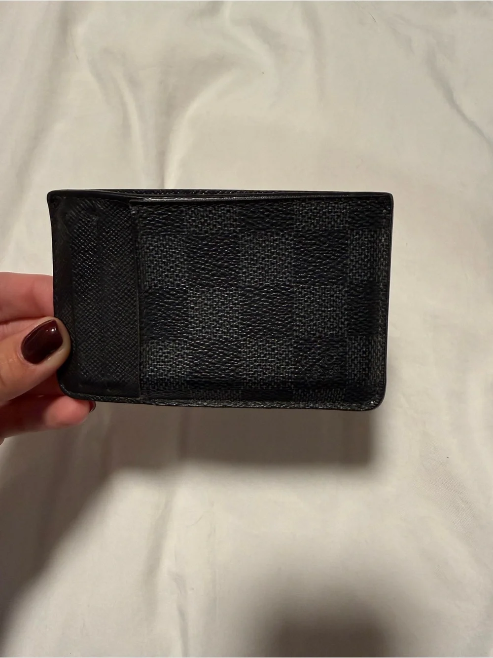 Louis Vuitton Damier Graphite Pattern Coated Canvas Card Case